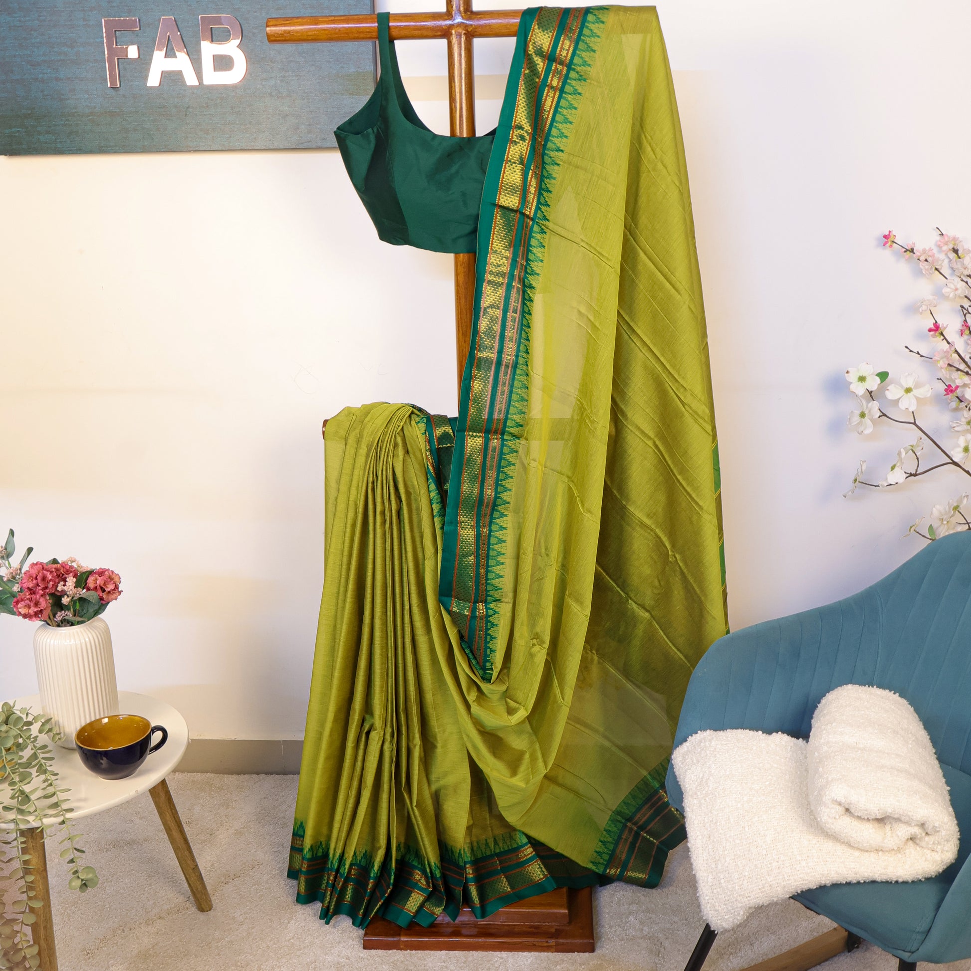Nivarini - Narayanpet with Zari Border