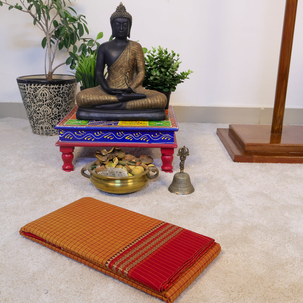 Taruni - Narayanpet Checked Rudraksh
