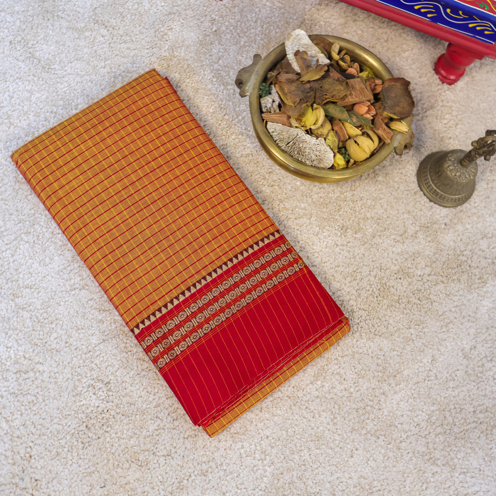 Taruni - Narayanpet Checked Rudraksh