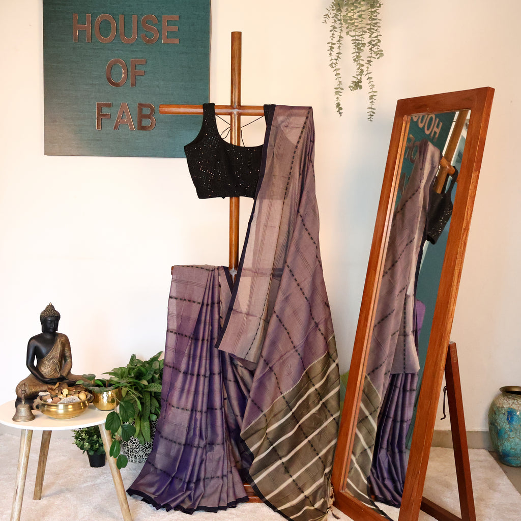 Dhatri - Narayanpet Striped Butta