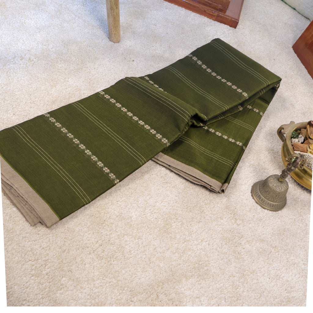 Dhatri - Narayanpet Striped Butta