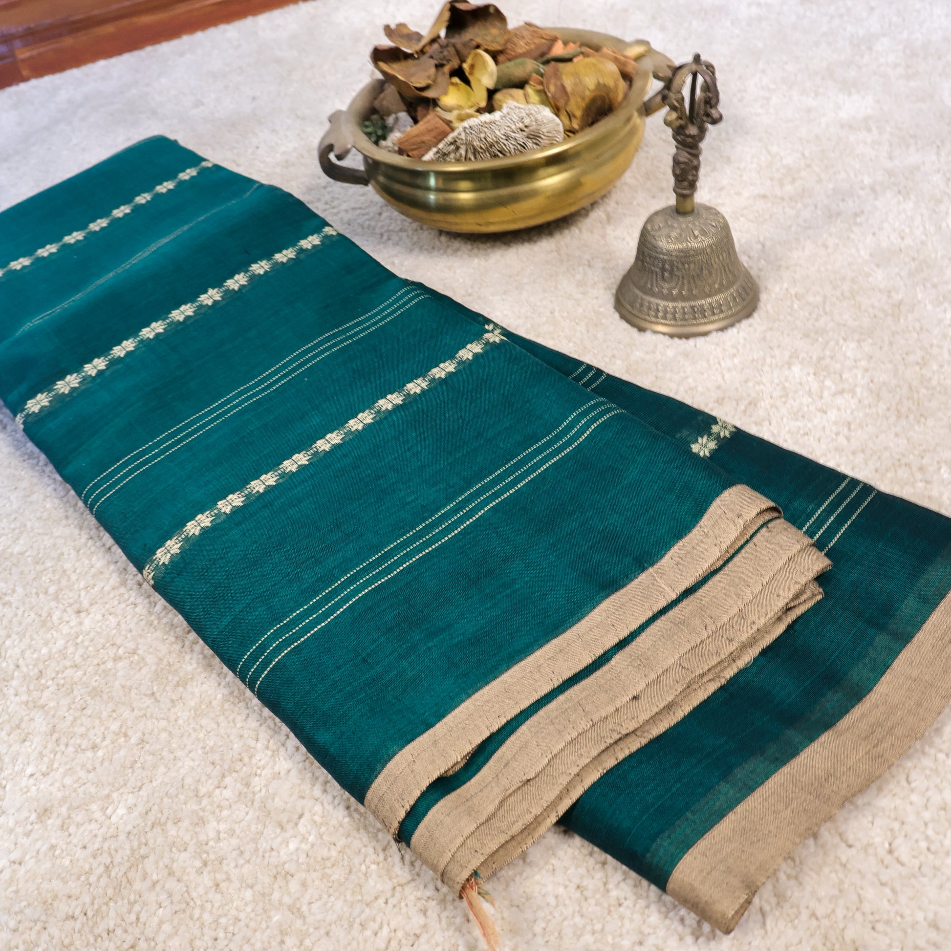 Dhatri - Narayanpet Striped Butta