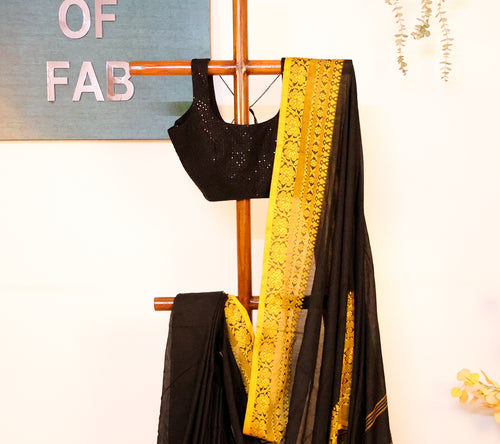 Aroopa - Khadi Large Border