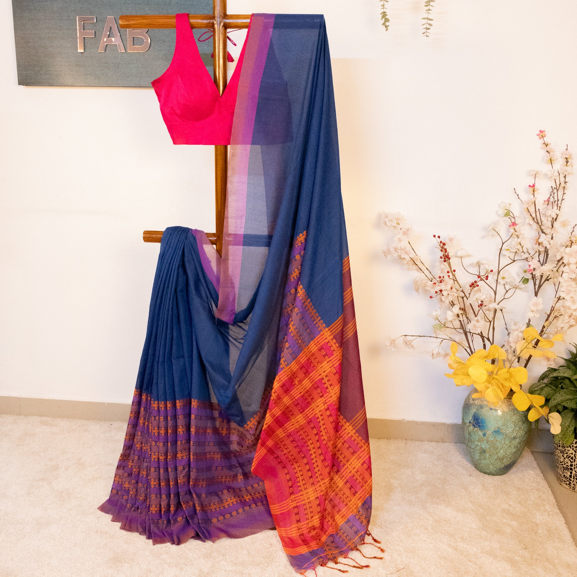 Aroopa - Khadi Large Border