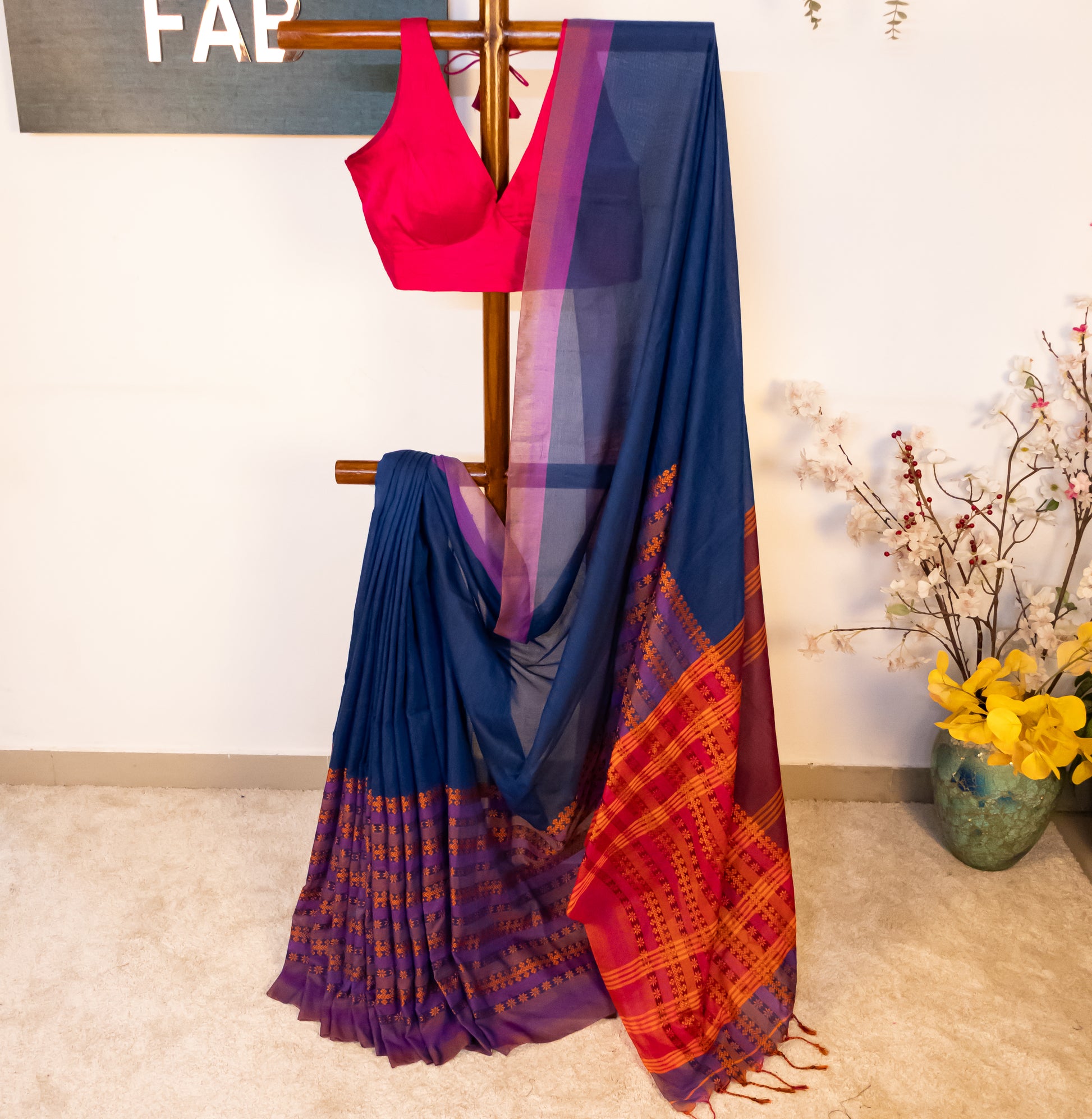 Aroopa - Khadi Large Border
