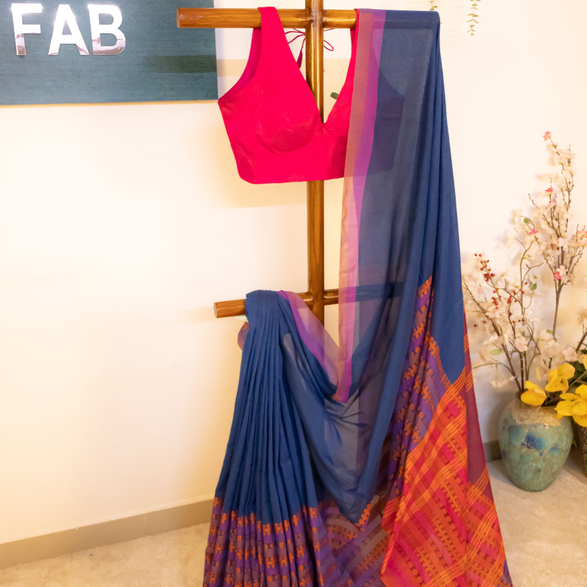 Aroopa - Khadi Large Border