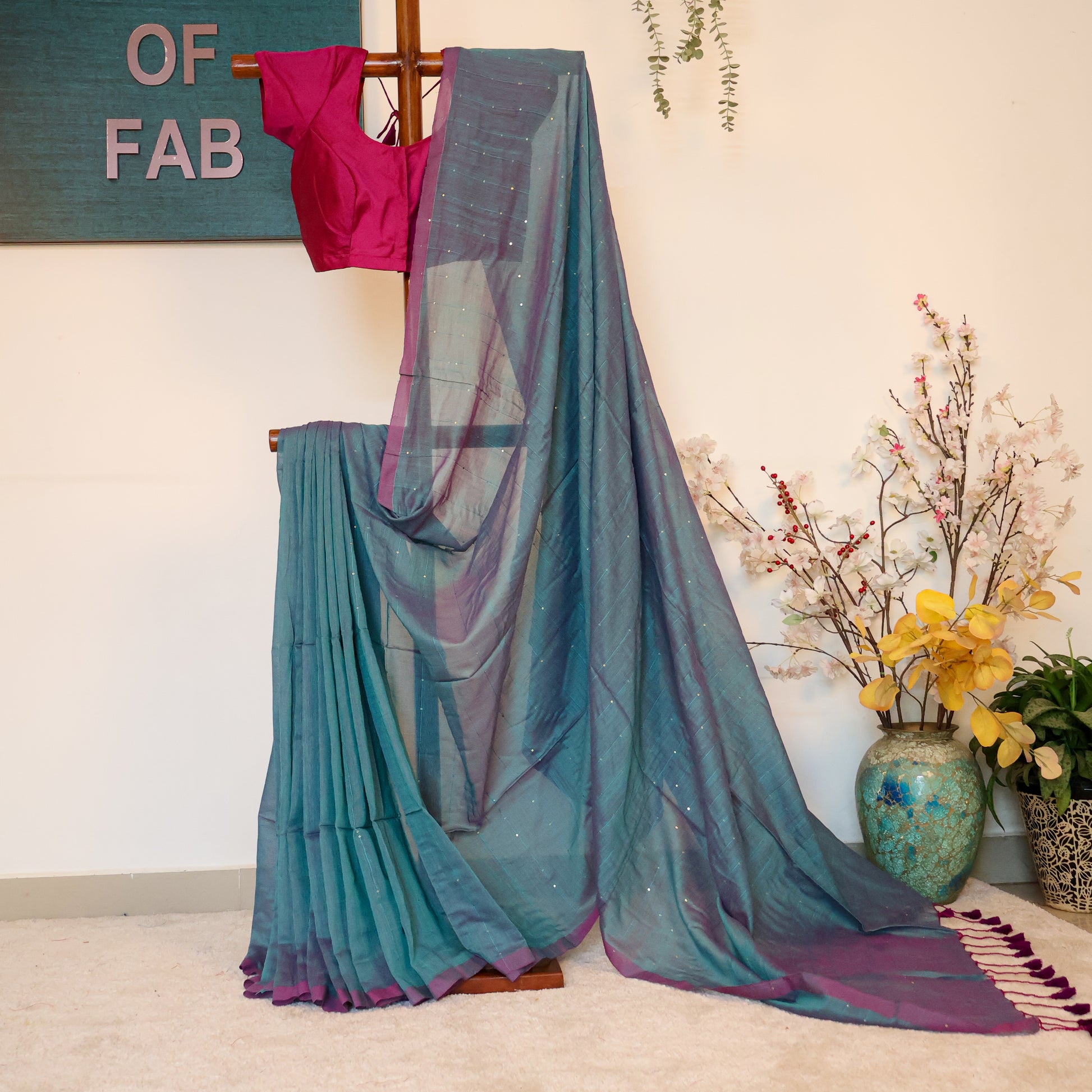 Viroopa - Khadi Chumki work