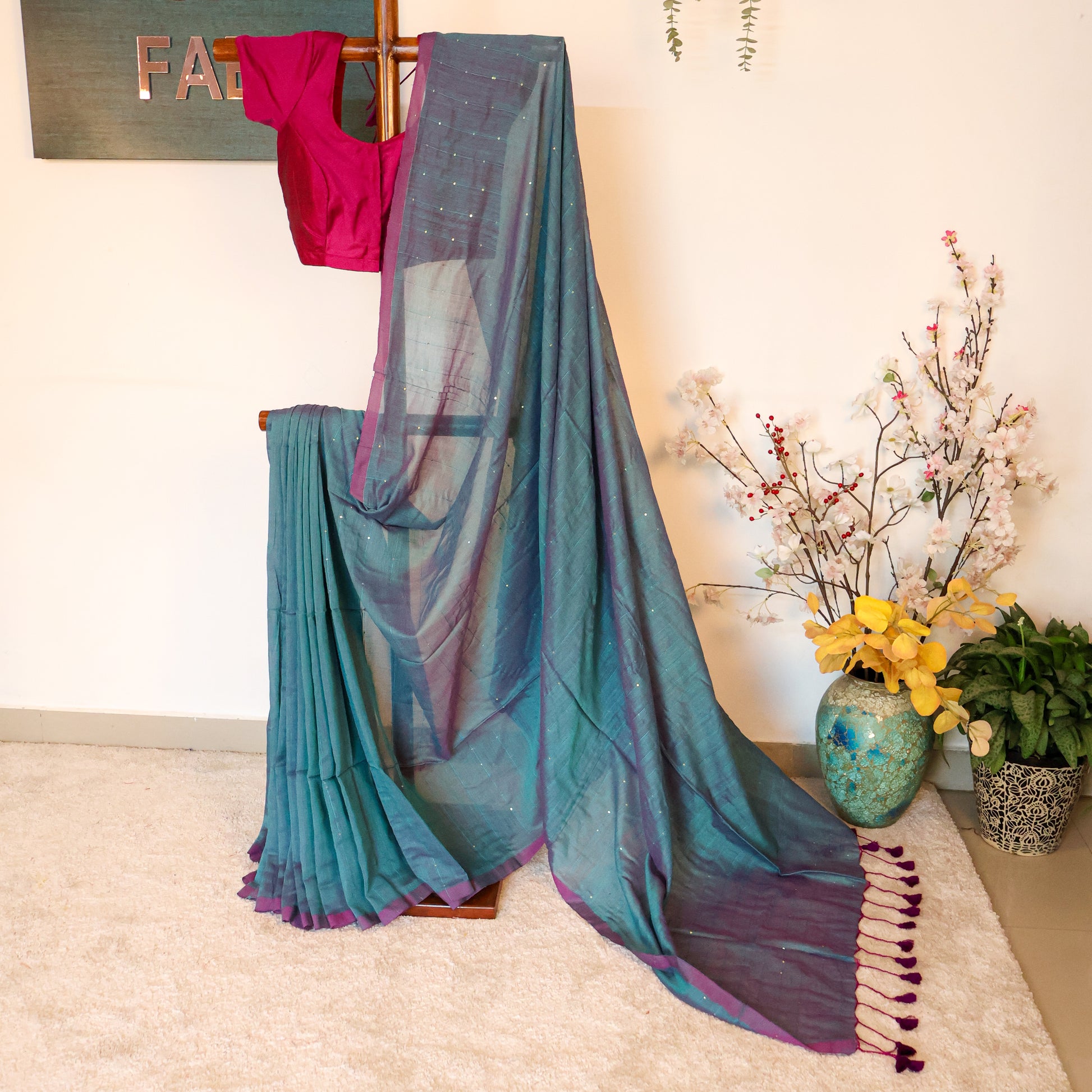 Viroopa - Khadi Chumki work