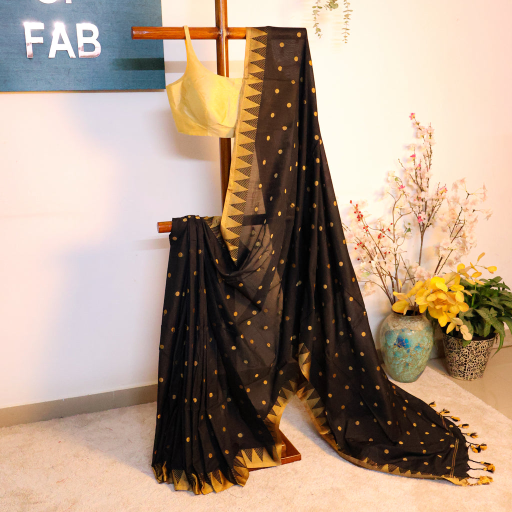 Haripriya - Khadi Golden Buttas