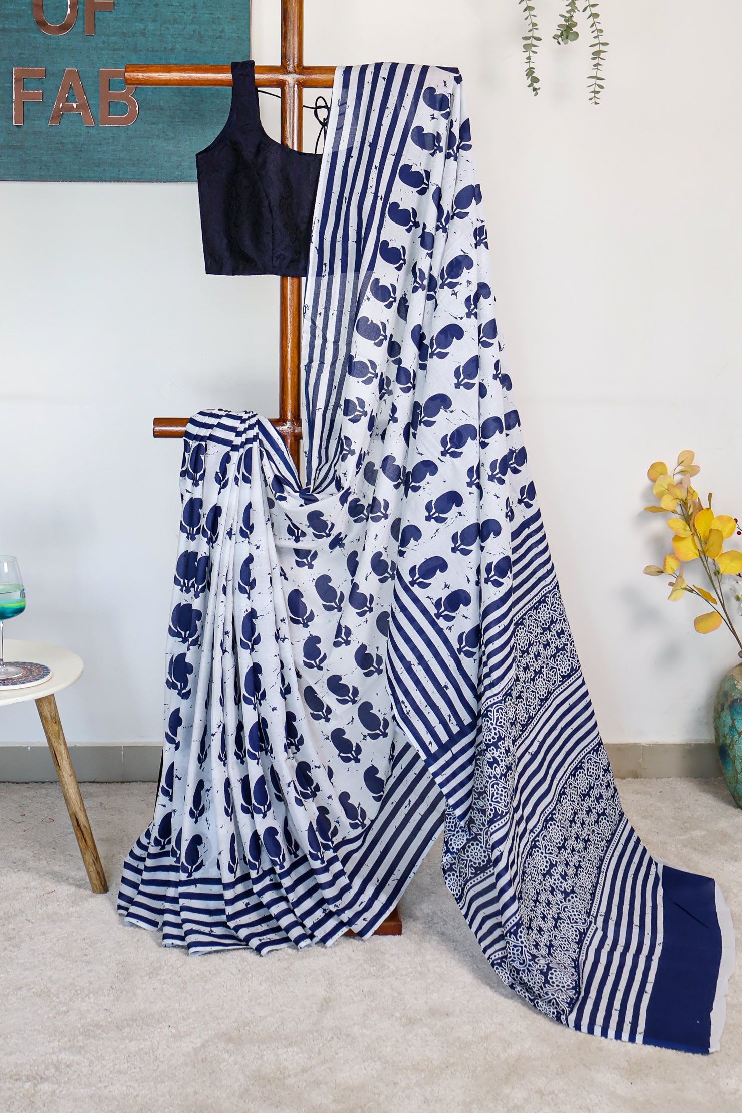 Tripura - Mul Mul Mango Print