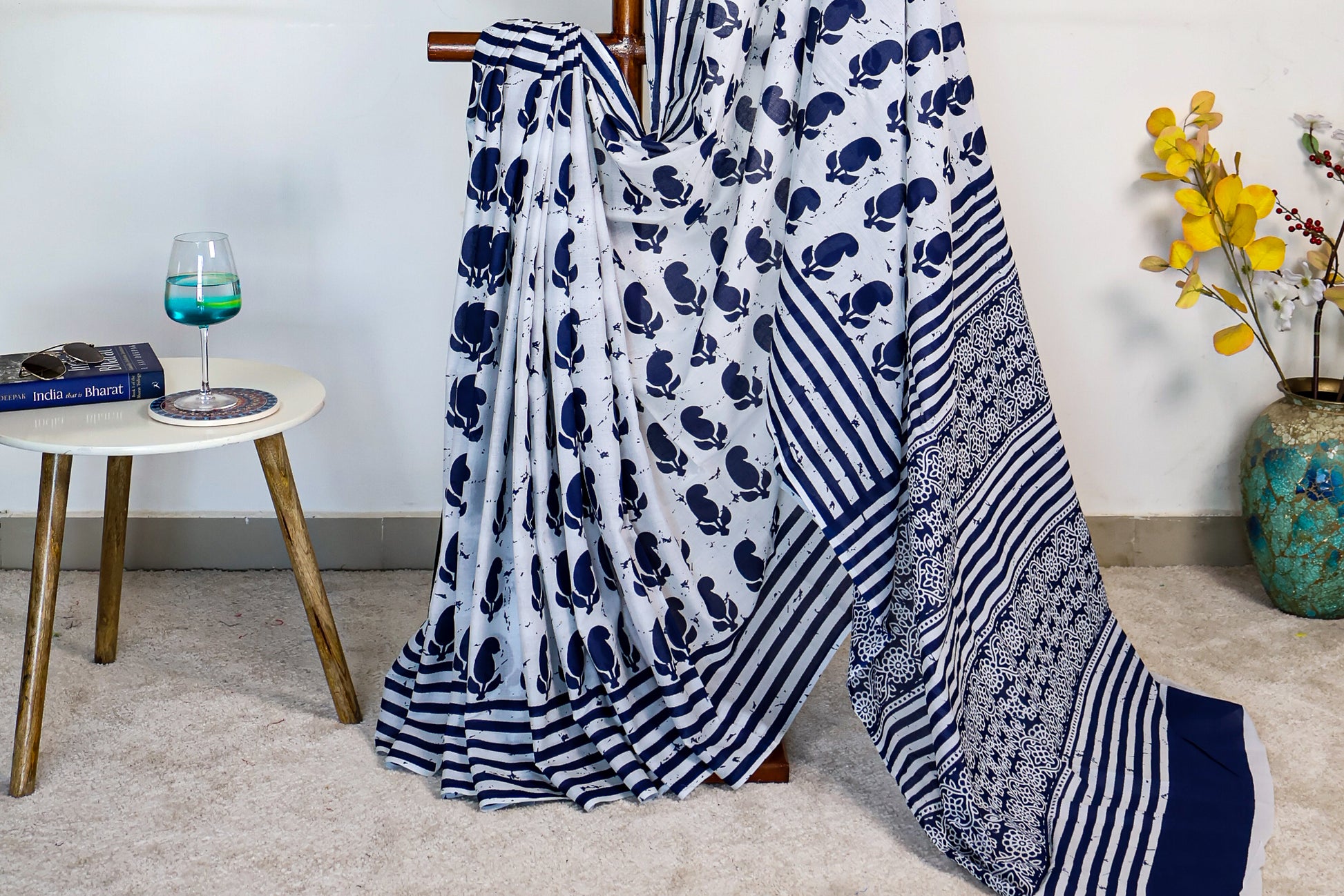 Tripura - Mul Mul Mango Print