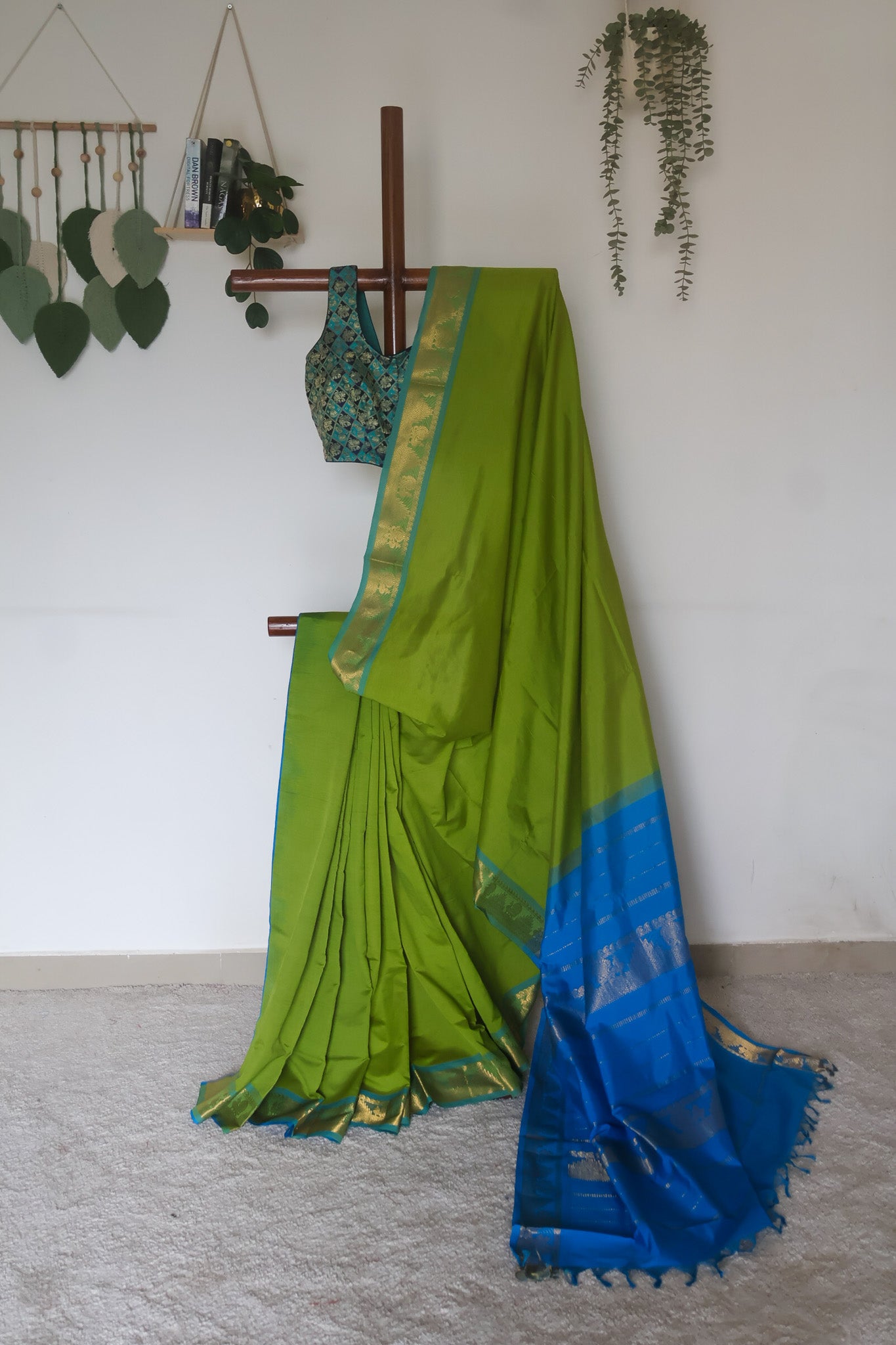 Indira – Pure Silk Cotton Saree from Kanchipuram