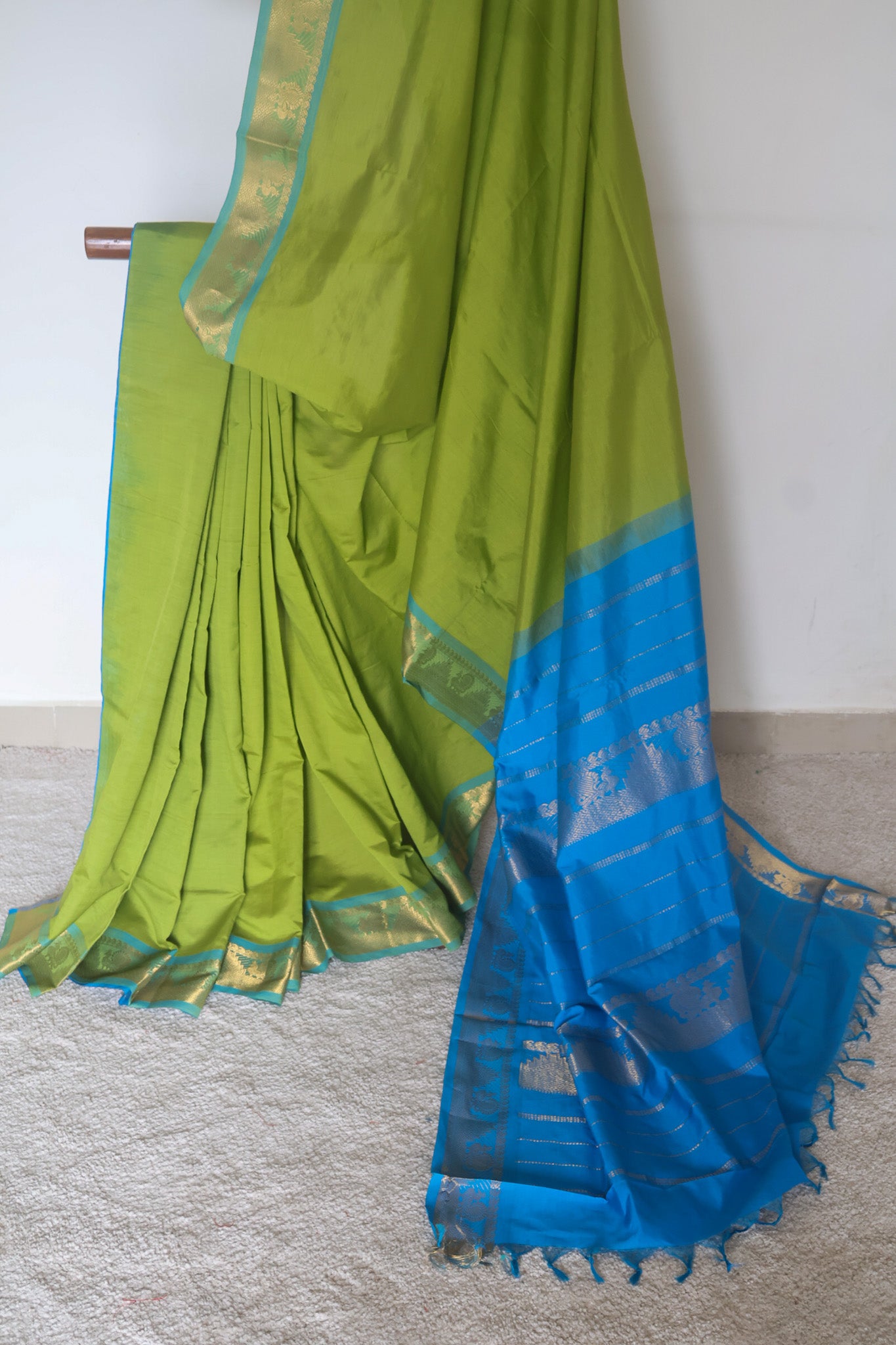 Indira – Pure Silk Cotton Saree from Kanchipuram