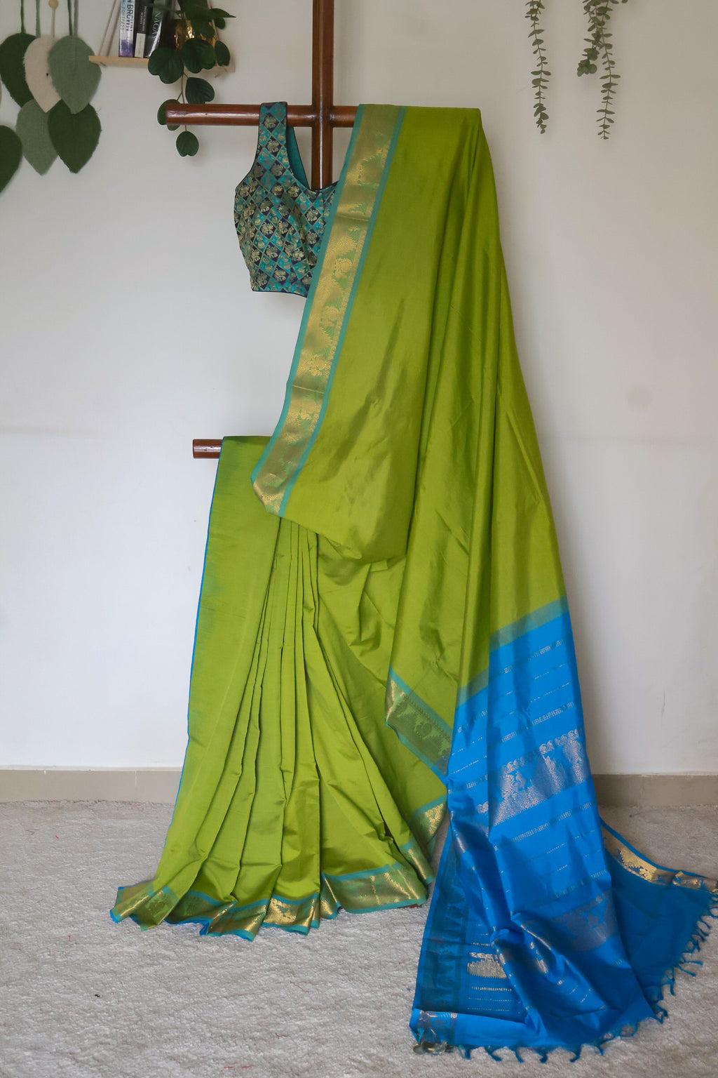Indira – Pure Silk Cotton Saree from Kanchipuram