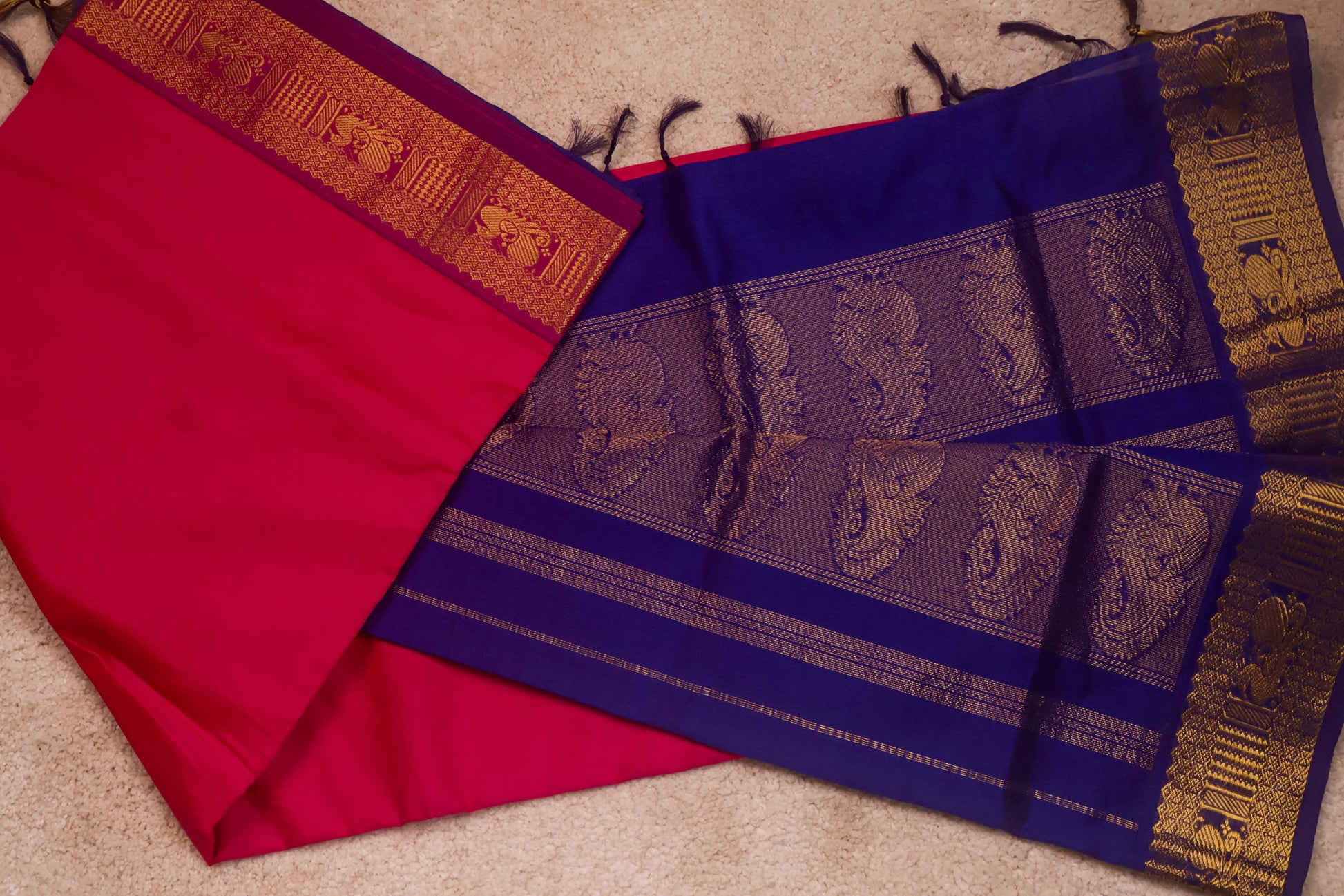 Indira – Pure Silk Cotton Saree from Kanchipuram