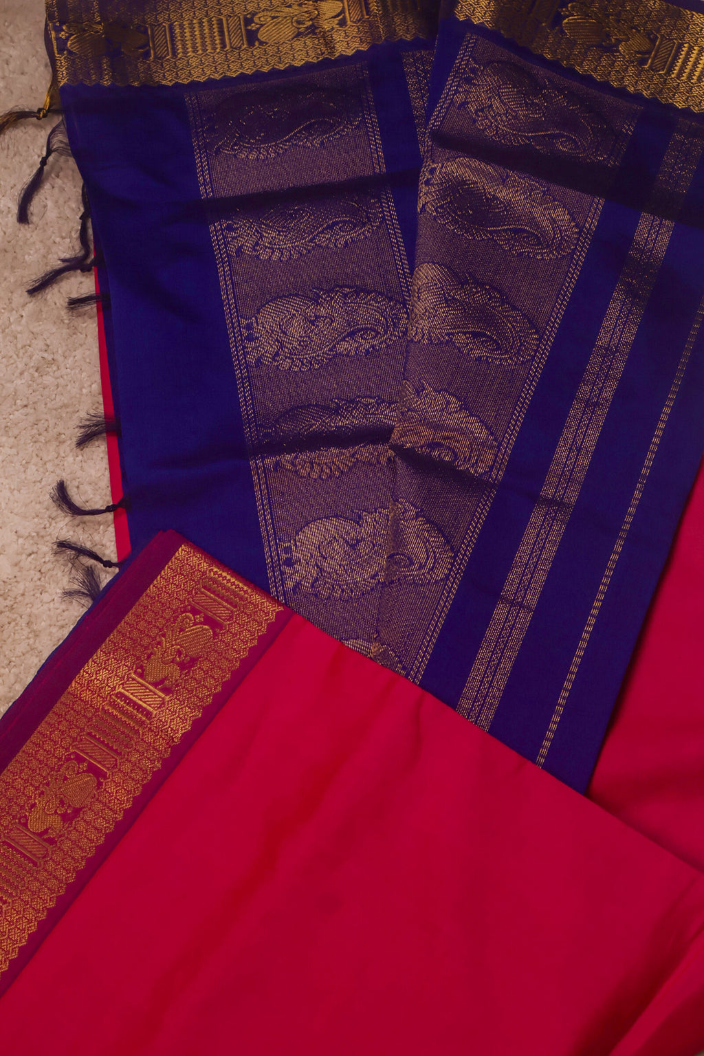 Indira – Pure Silk Cotton Saree from Kanchipuram