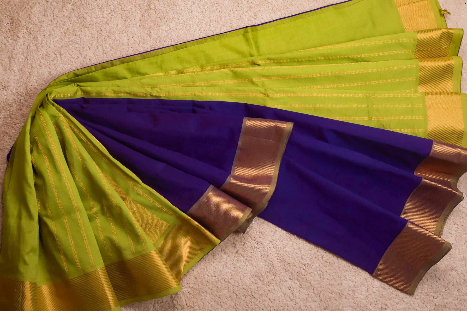 Indira – Pure Silk Cotton Saree from Kanchipuram