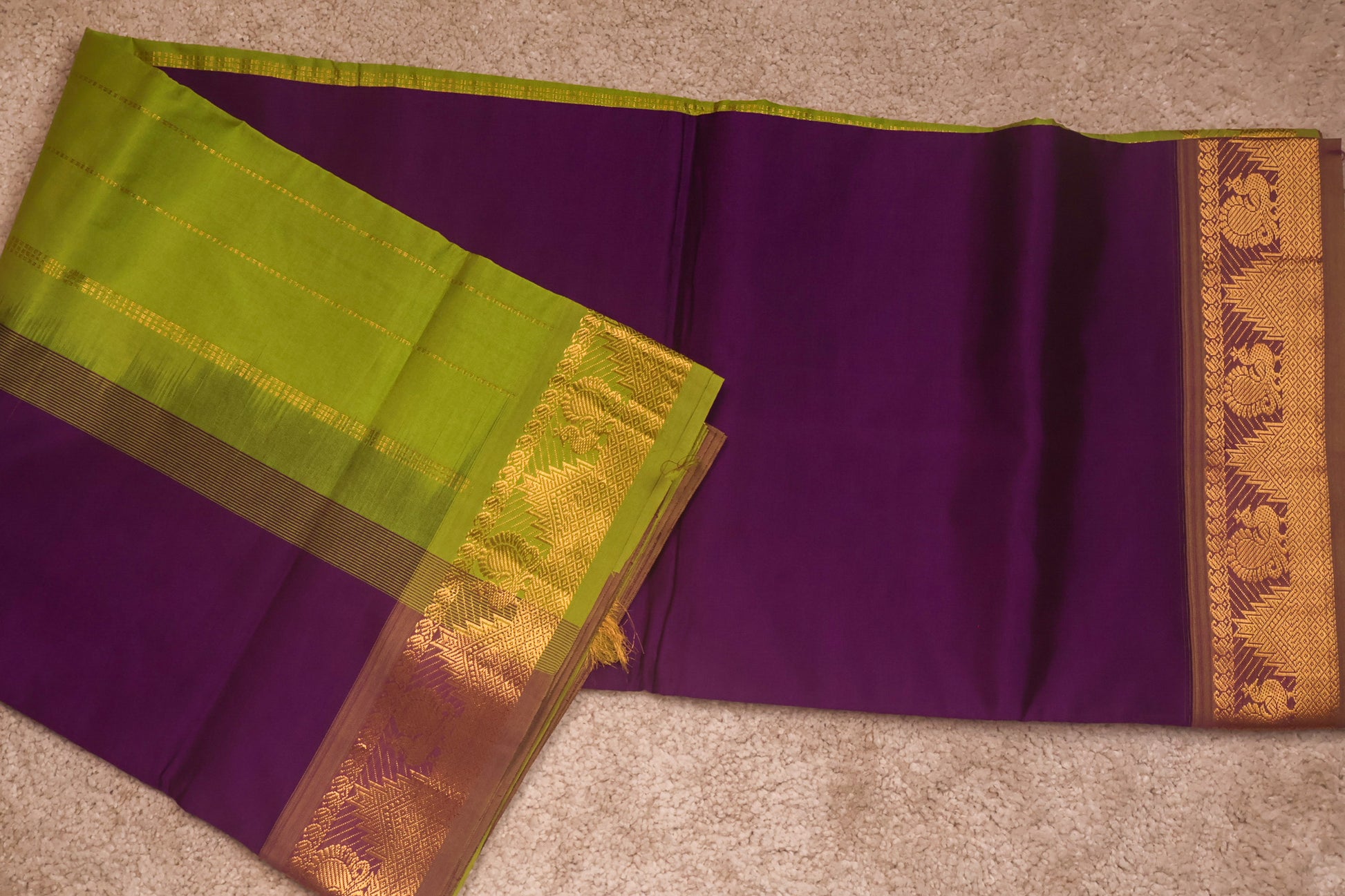 Indira – Pure Silk Cotton Saree from Kanchipuram