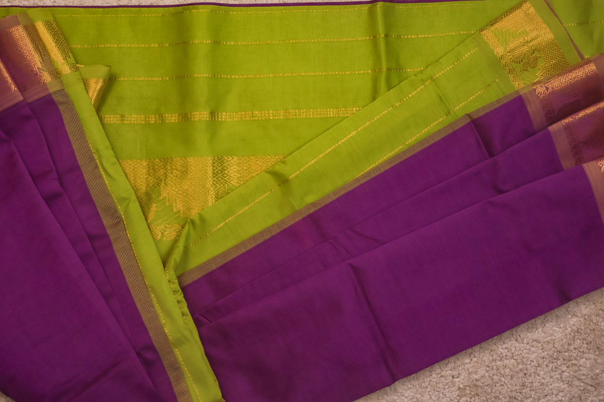 Indira – Pure Silk Cotton Saree from Kanchipuram