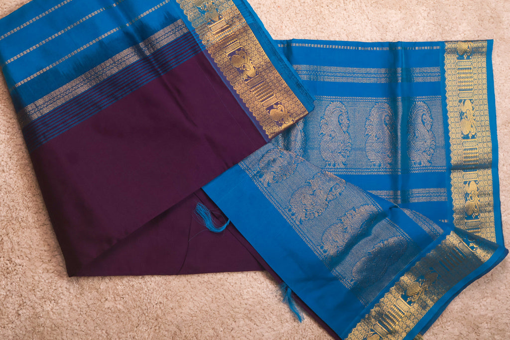 Indira – Pure Silk Cotton Saree from Kanchipuram