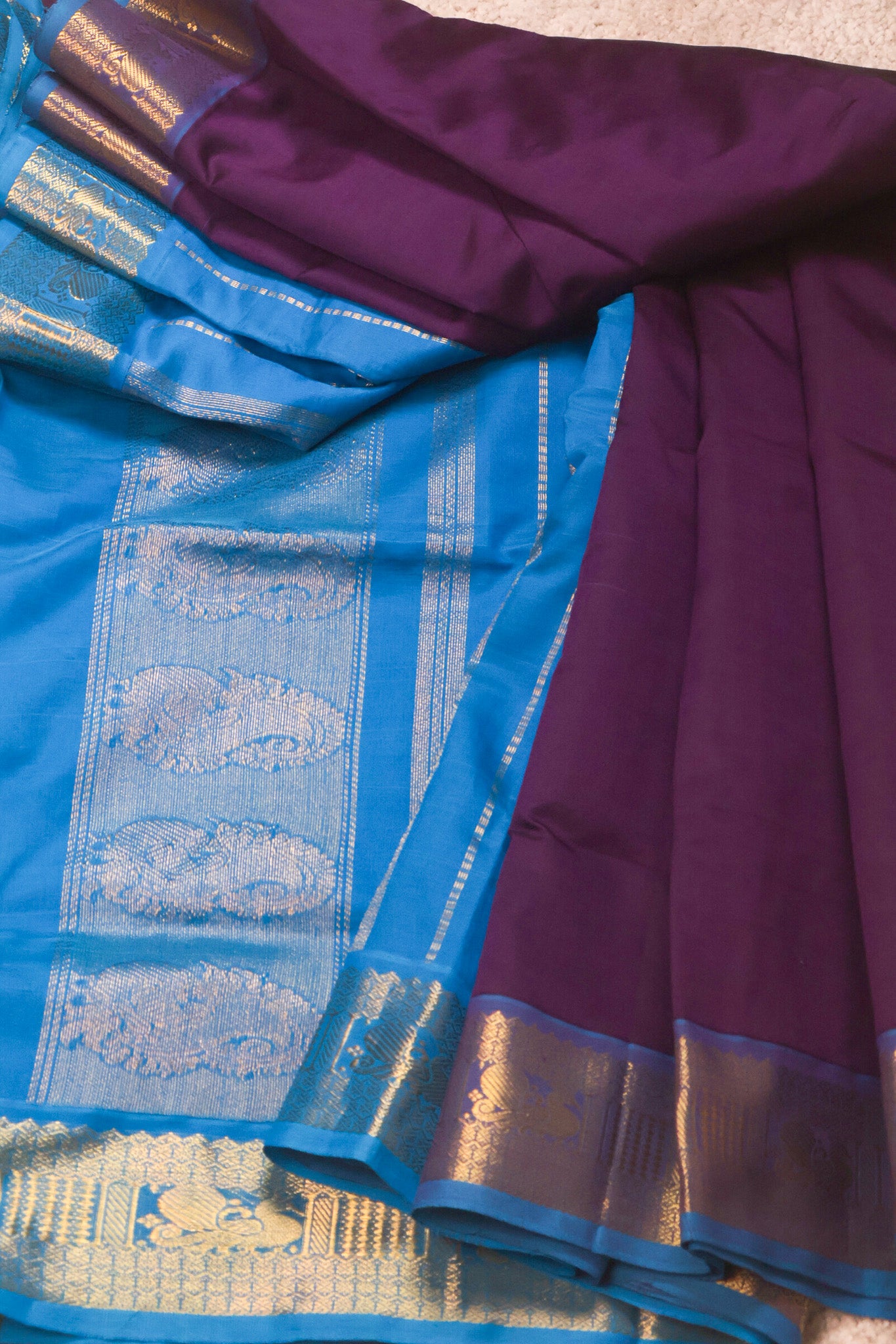 Indira – Pure Silk Cotton Saree from Kanchipuram