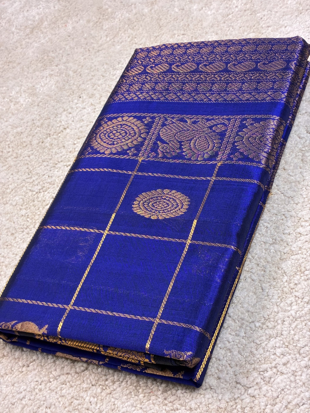 Kamala– Pure Silk Cotton Saree from Kanchipuram