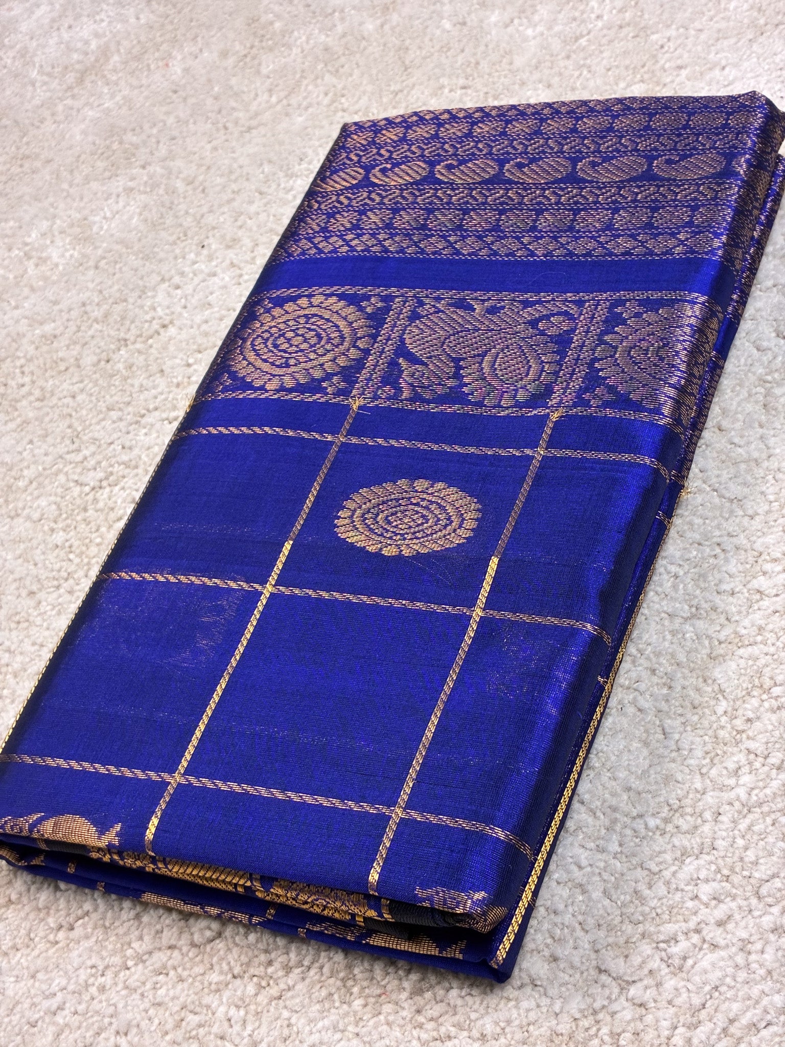Kamala– Pure Silk Cotton Saree from Kanchipuram