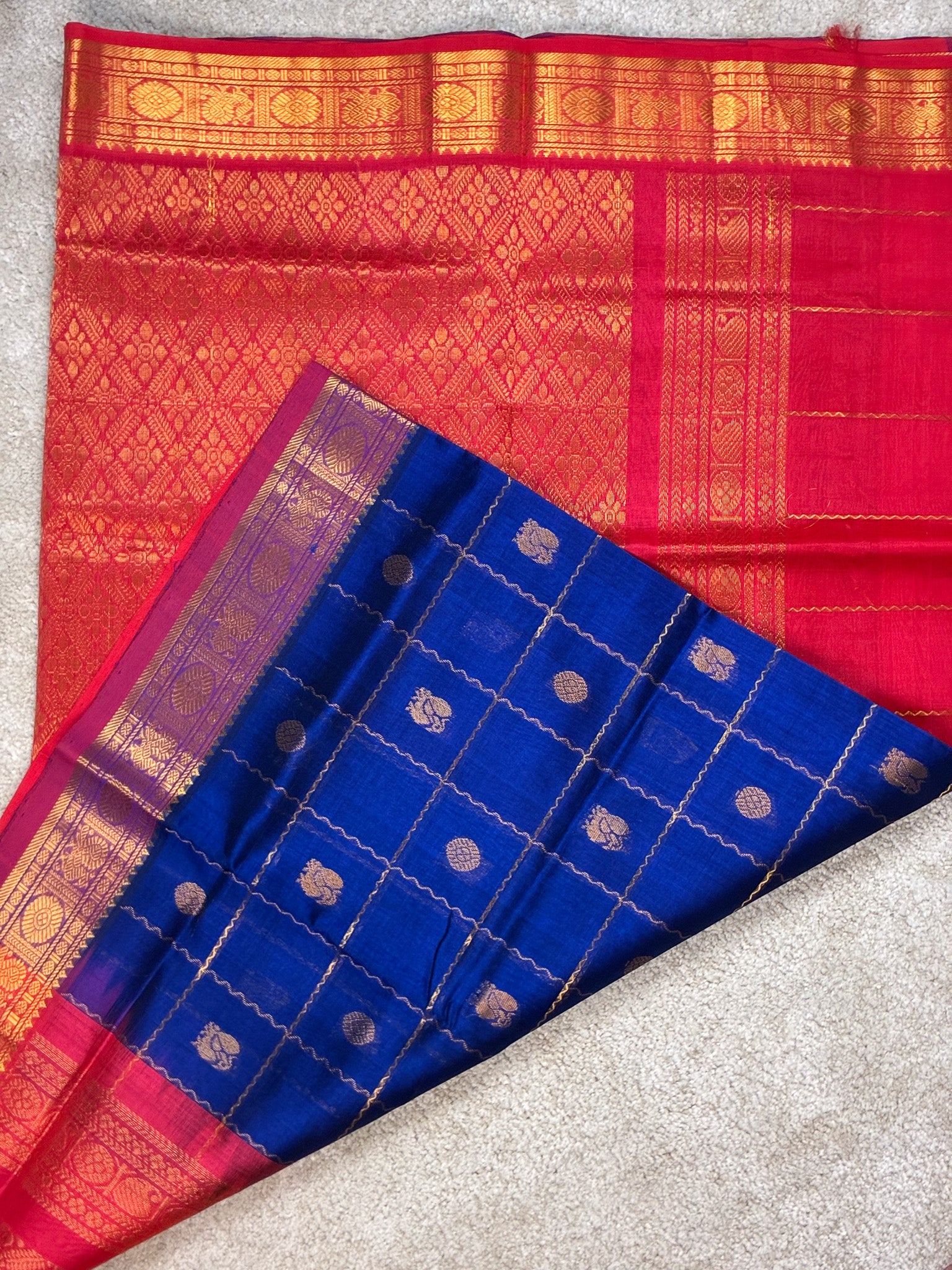 Varalakshmi – Pure Silk Cotton Saree from Kanchipuram