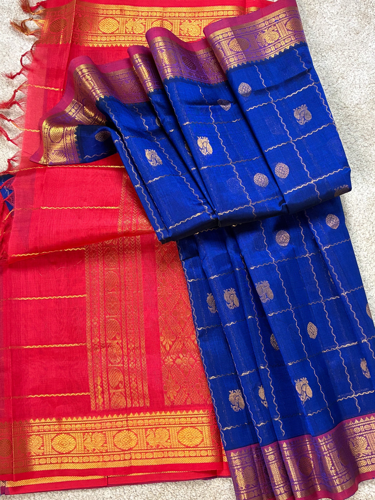 Varalakshmi – Pure Silk Cotton Saree from Kanchipuram