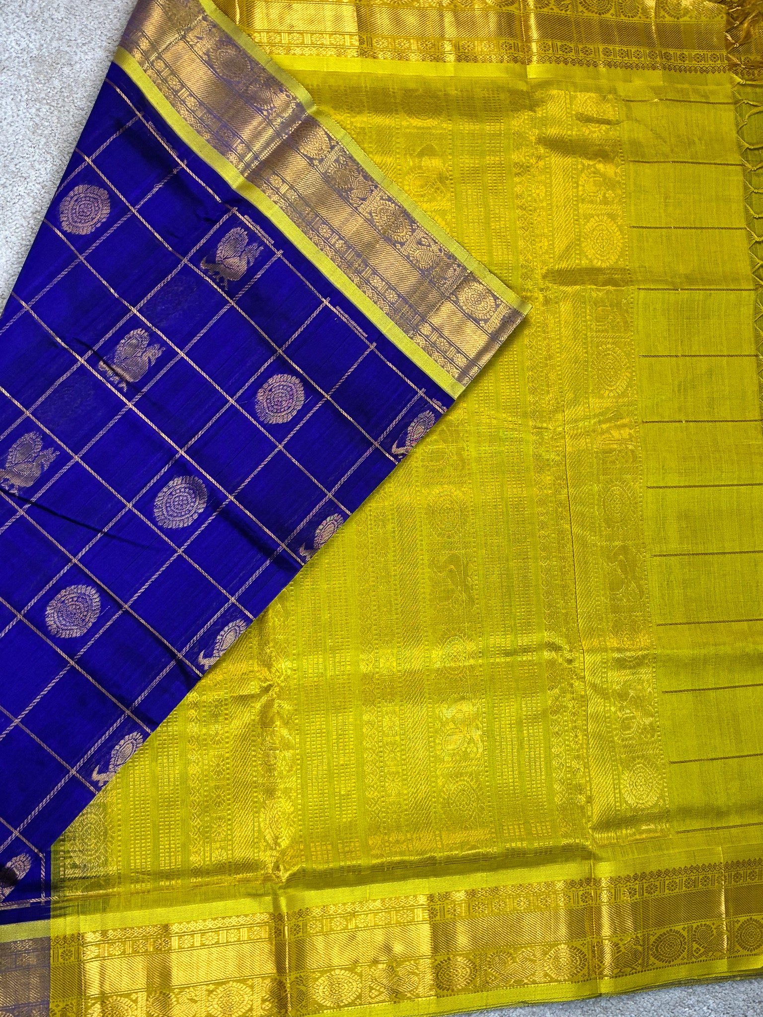 Varalakshmi – Pure Silk Cotton Saree from Kanchipuram