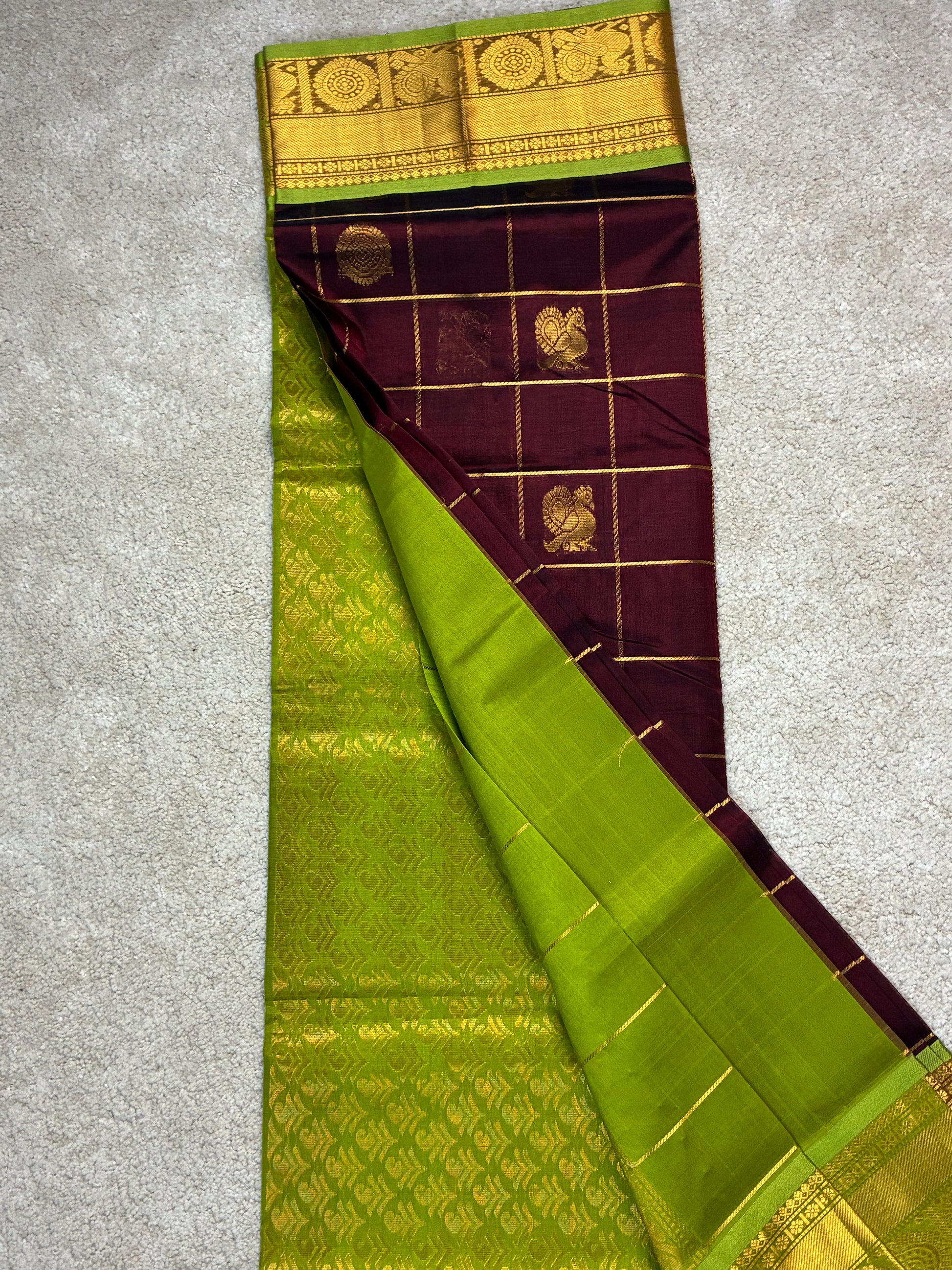 Varalakshmi – Pure Silk Cotton Saree from Kanchipuram