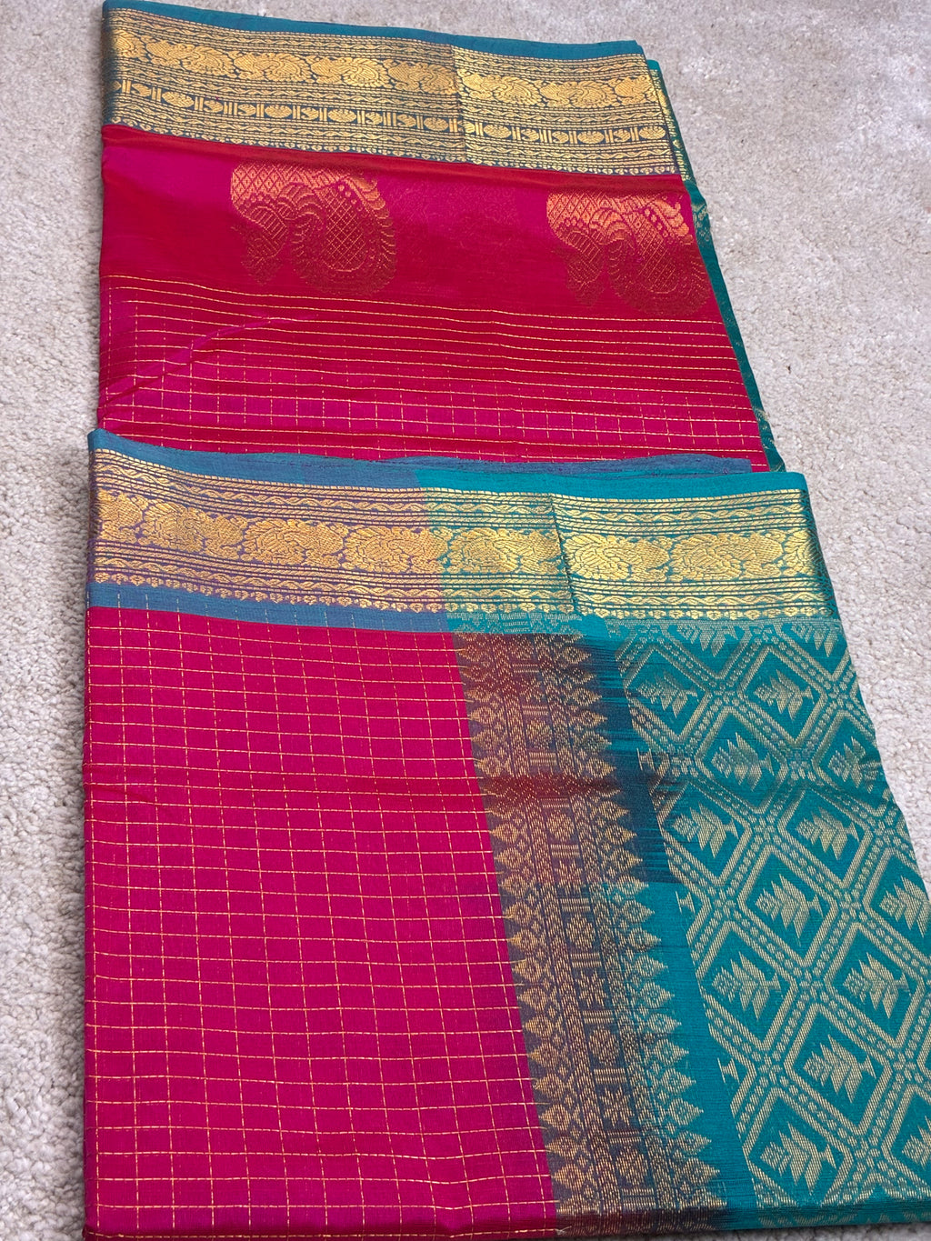 Nandini – Pure Silk Cotton Saree from Kanchipuram