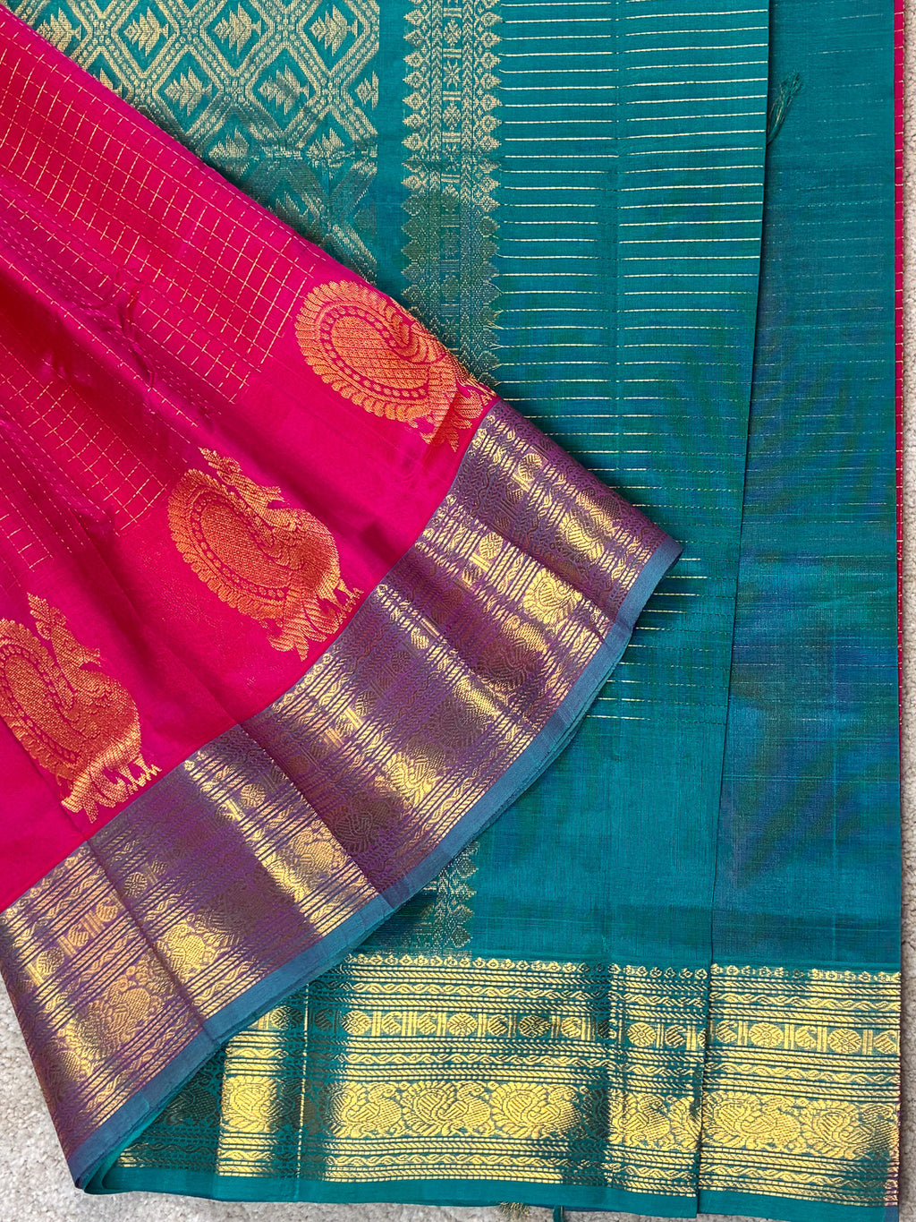Nandini – Pure Silk Cotton Saree from Kanchipuram