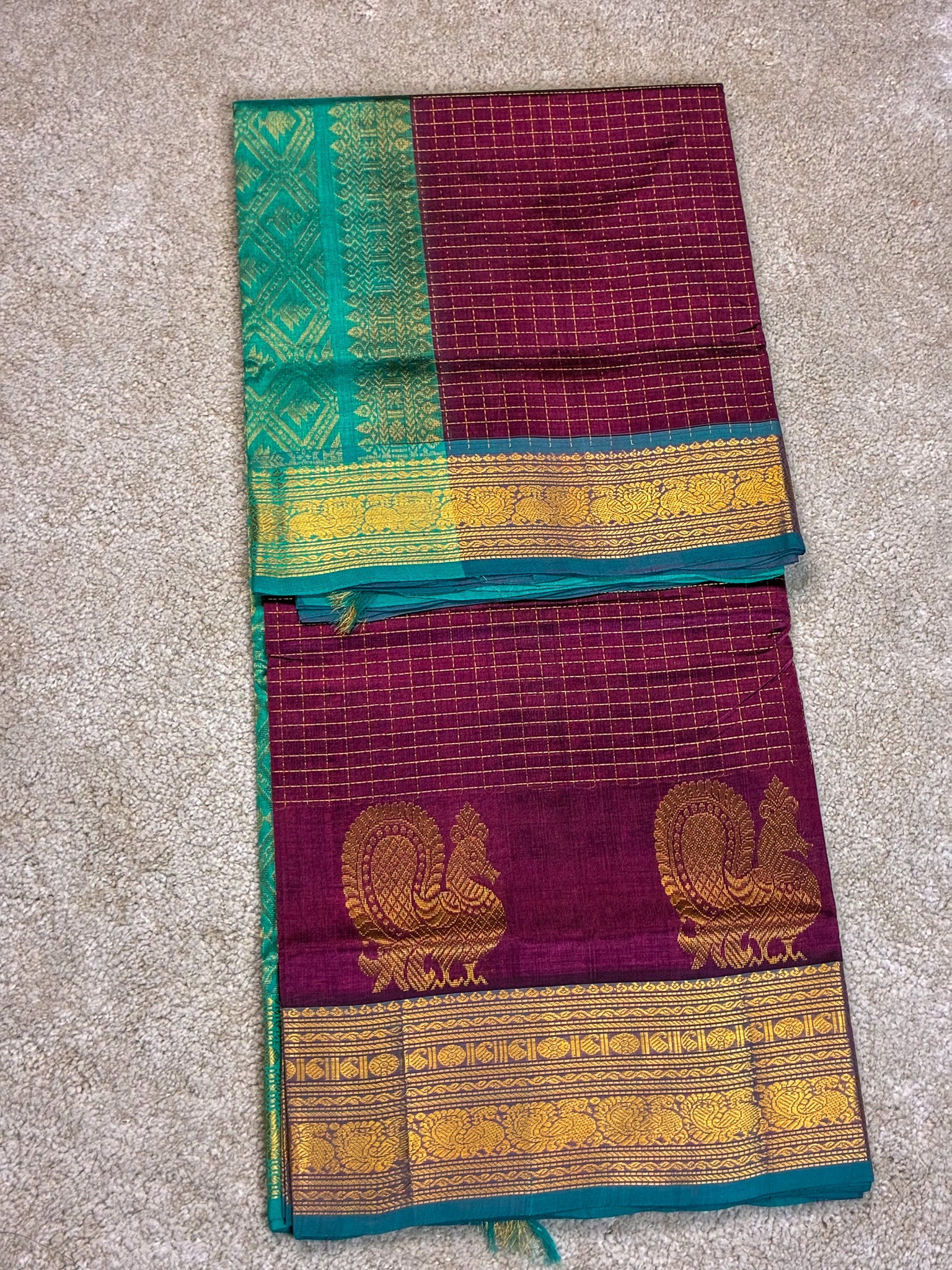 Nandini – Pure Silk Cotton Saree from Kanchipuram