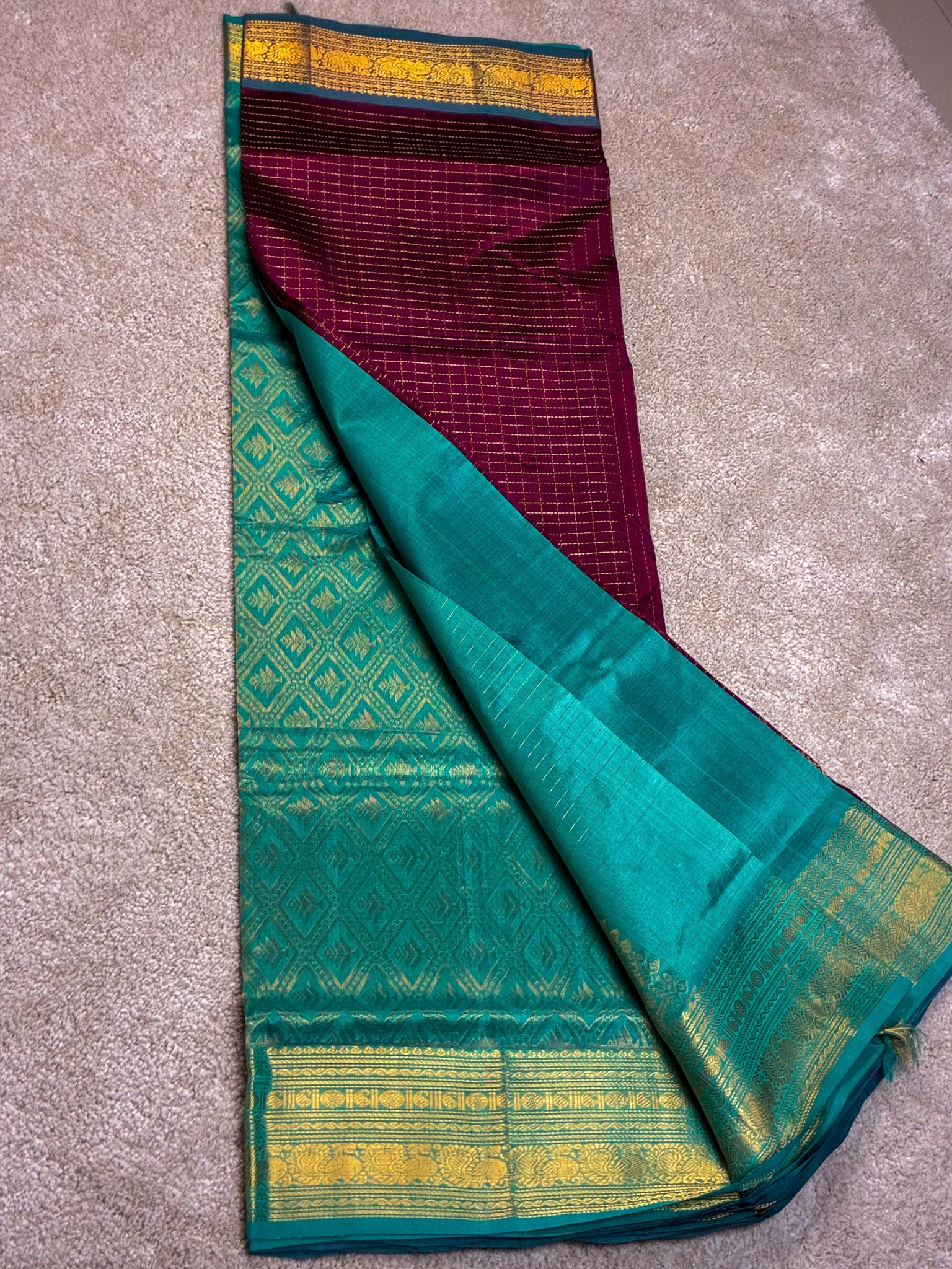 Nandini – Pure Silk Cotton Saree from Kanchipuram
