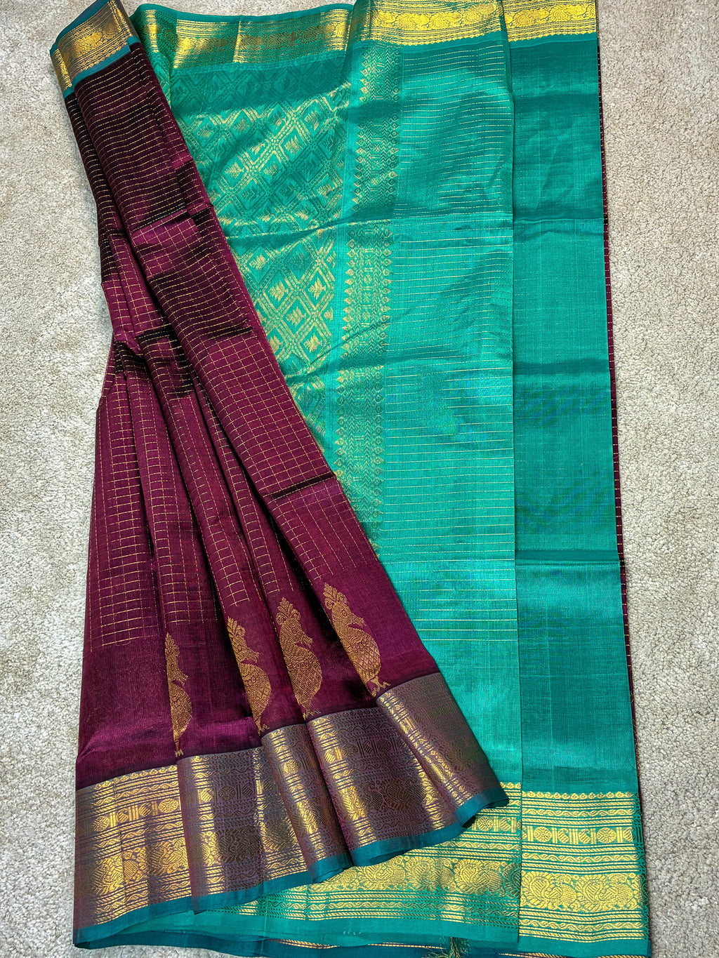 Nandini – Pure Silk Cotton Saree from Kanchipuram
