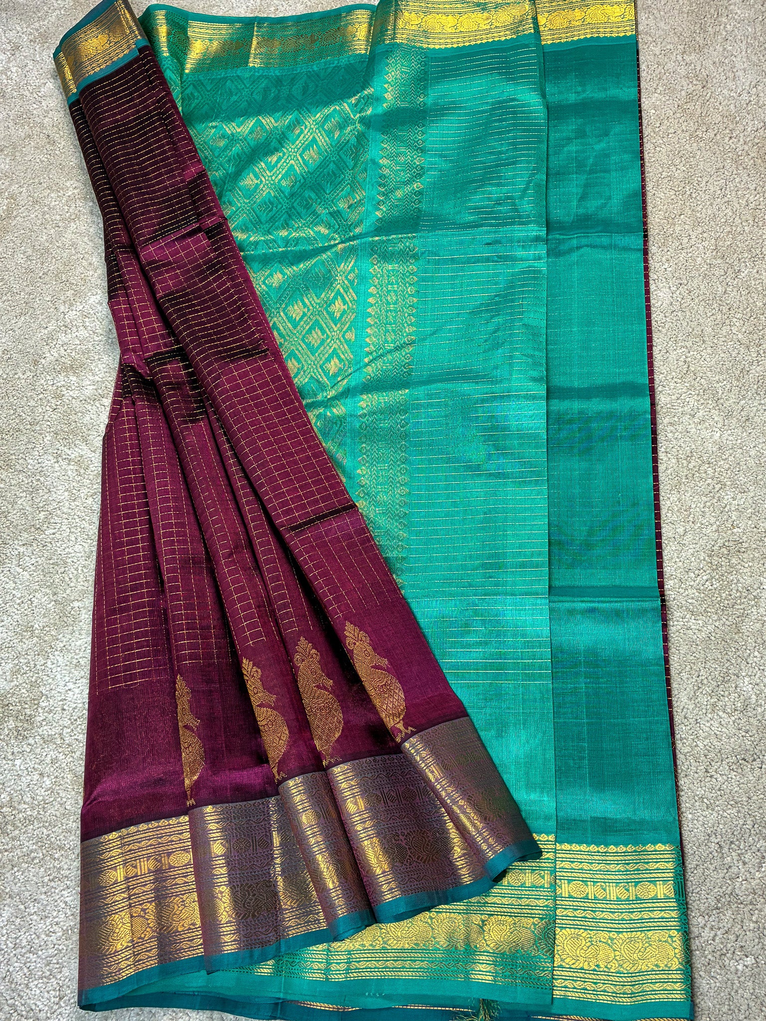 Nandini – Pure Silk Cotton Saree from Kanchipuram
