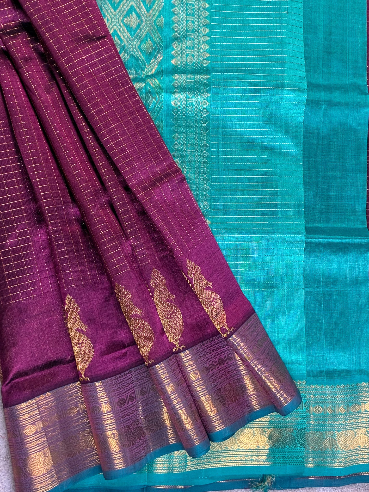 Nandini – Pure Silk Cotton Saree from Kanchipuram
