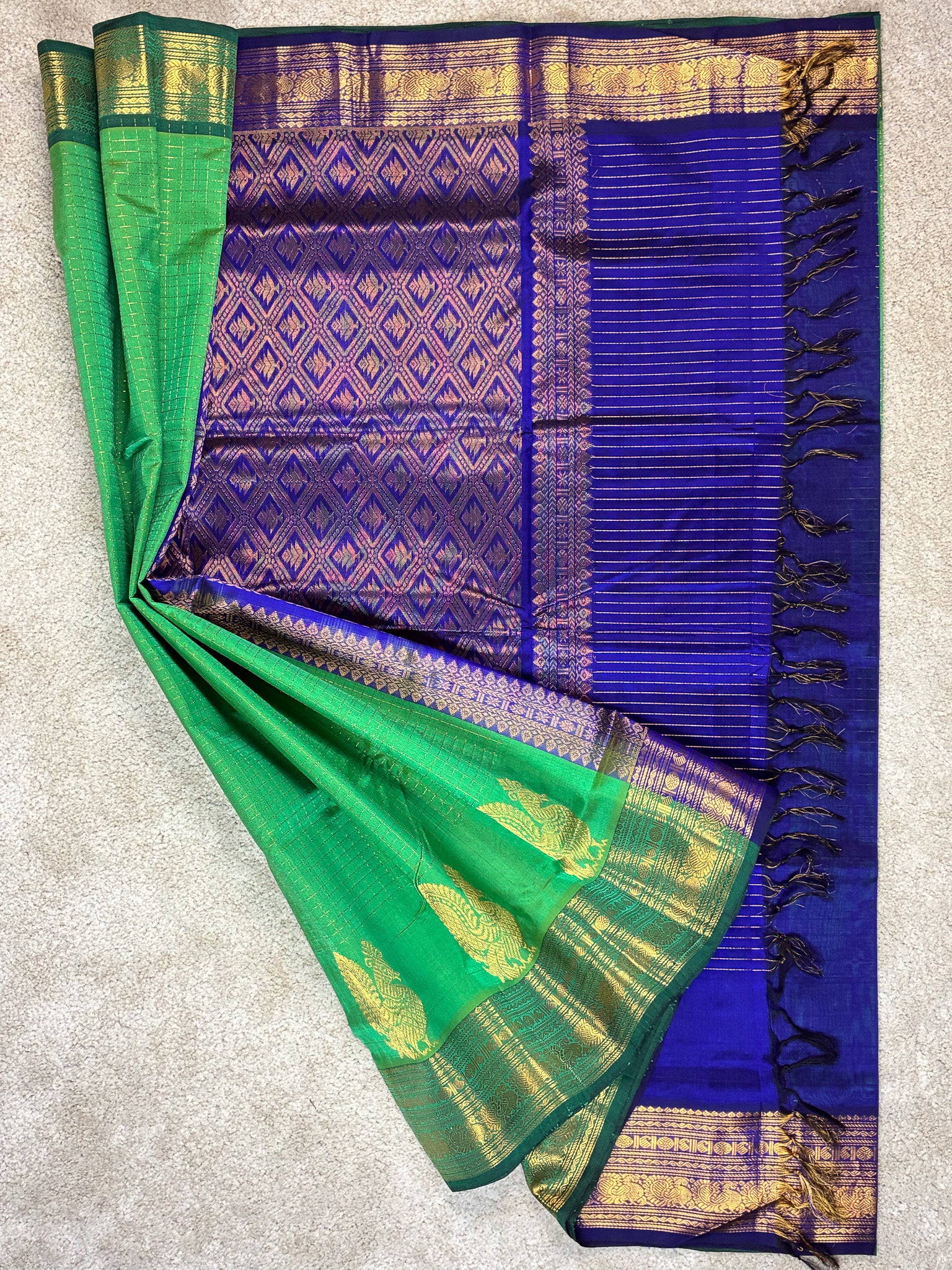 Nandini – Pure Silk Cotton Saree from Kanchipuram